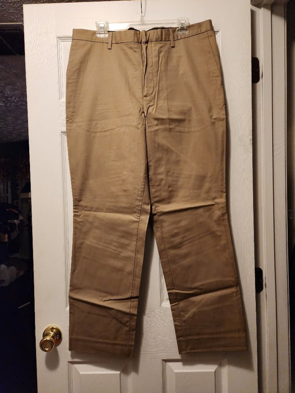 banana republic men's new 97%cotton casual pants  size: 35/32